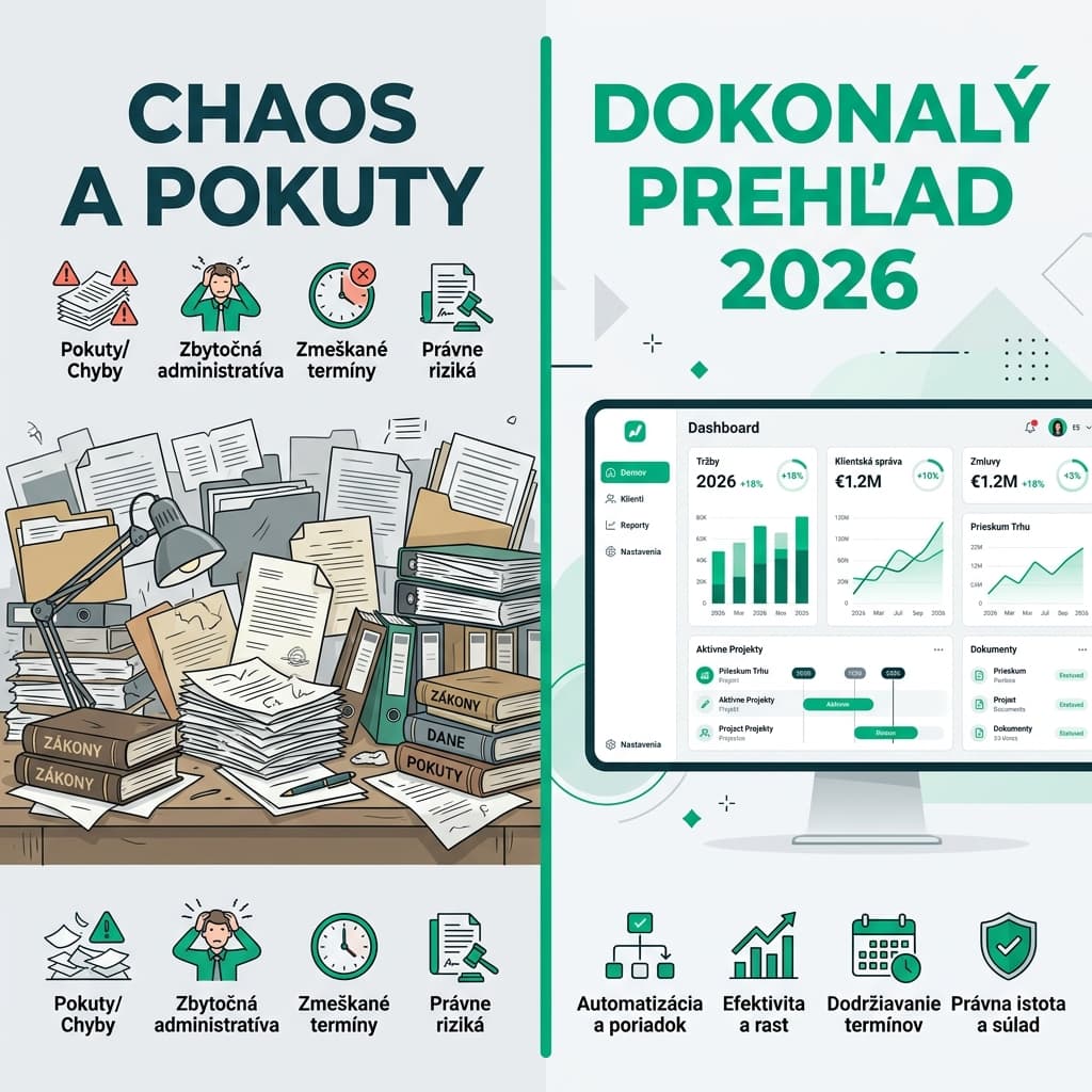 Infografika: Papierový chaos verzus digitálna presnosť a elektronická kniha jázd od roku 2026